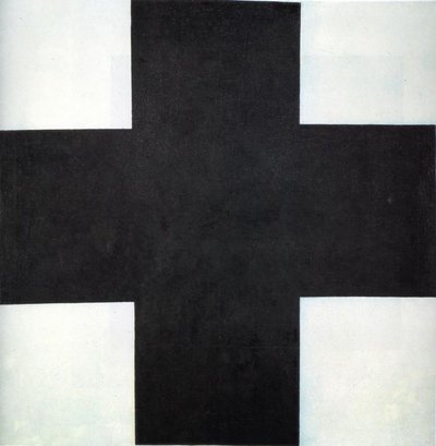 Black Cross by Kazimir Severinovich Malevich
